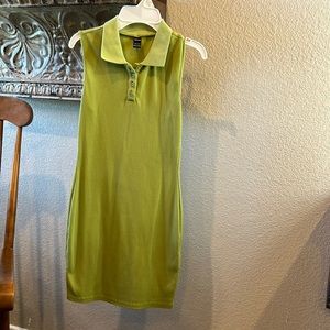 Sleeveless Polo style dress